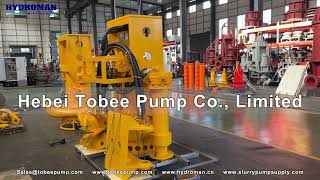 Tobee® excavator dredge attachment for pumping sand [upl. by Naihr981]