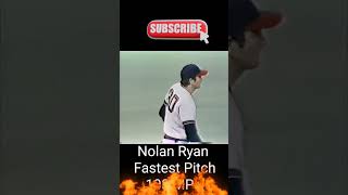 Nolan Ryans Blazing Fastball 108 MPH nolanryan [upl. by Irehc]