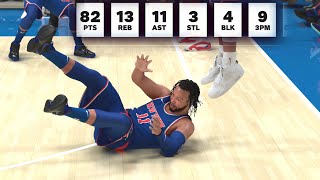 NBA 2K25 My Career  Dropped Brunson With Curry Slide 99 Overall [upl. by Elocel60]