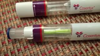 Cosentyx DIY Injection Day PSAactionWeek [upl. by Einehpets]