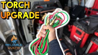 Flexible Light Weight Hose for your Torch  New kit w tips [upl. by Aneeuq743]