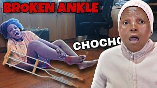 Broken Ankle Prank 💔😢 on nanny🤣 [upl. by Fox]