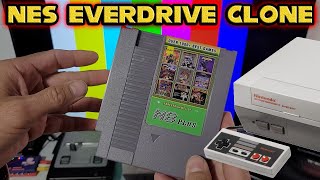 Review of NES EverDrive  N8 CLONE for 50 with a 1000 games [upl. by Zawde774]