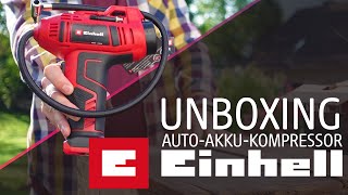 Einhell  AkkuKompressor CECC 18 LiSolo REVIEW [upl. by Scarrow]