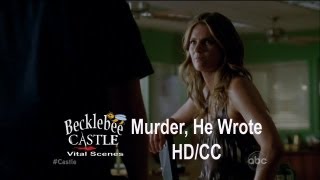 Castle 5x04 quotMurder He Wrotequot We Are Caskett HDCC [upl. by Columba]