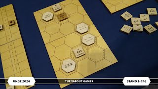 Try Out A Neat Tactical Viking Puzzle With Turnabout Games Bord  Stand 2996 [upl. by Yggam]