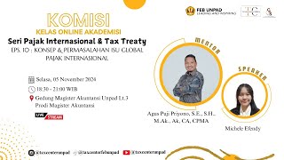 Konsep amp Permasalahan Global Pajak Internasional [upl. by Swamy]