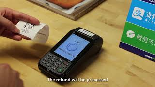 Smartpay Alipay Refund Process on the EFTPOS terminal [upl. by Mosby]