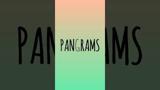 PANGRAMS Sentences all26letters talkwellwithravindra english ytshorts spokenenglish ytreels [upl. by Aihsein]