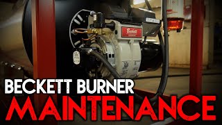 BECKETT OIL BURNER SERVICE  Genisys 7505 Tuning and Maintenance [upl. by Aeneus]