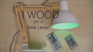 My new WOODEN Desk Lamp  Inateck [upl. by Sclar]