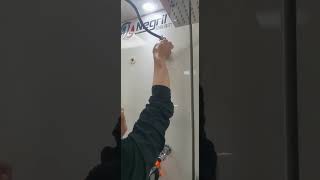 shower head combo with slide bar installation video 5 [upl. by Singband]