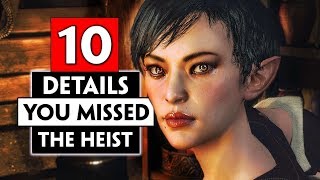 10 Small Details You Probably Missed in the Heist  THE WITCHER 3 [upl. by Aneehs624]