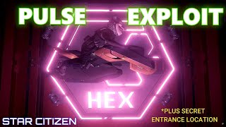 Star Citizen  Exploit Pulse Inside Grim Hex  Plus Secret Entrance [upl. by Amberly804]