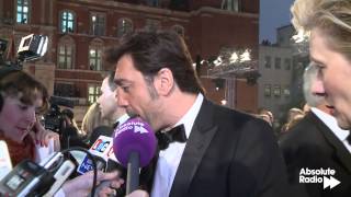 Javier Bardem interview at Skyfall James Bond world premiere in London 23rd October 2012 [upl. by Neila]