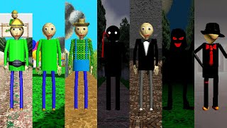 Everyone is Baldis 7 Places Mods  All Perfect [upl. by Leahci123]