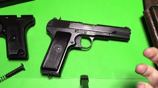 M57 762X25 Yugoslavian Tokarev pistol copy [upl. by Yelwah]