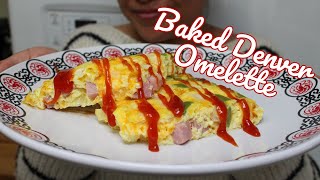 Baked Denver Omelette  Simple Recipe [upl. by Rratsal]