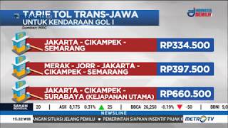 Ini Tarif Resmi Tiga Ruas Tol TransJawa [upl. by Zebaj]