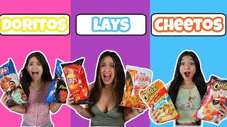 LAST TO STOP EATING SPICY CHIPS WINS MYSTERY PRIZE CRAZY REACTION [upl. by Lynelle]