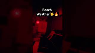 Arleccina  Beach Weather cover chant music piano beachweather pianocover [upl. by Yentrok]