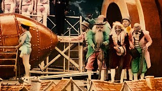 Le Voyage dans la Lune  Georges Méliès 1902  4K Colorized Restoration [upl. by Castra899]