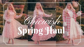 CHICWISH TRY ON HAUL amp Review Spring 2023  Feminine Skirts amp Dresses [upl. by Myna]