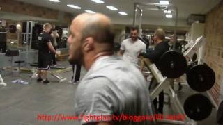 FIGHTPLAYTV  Ilir Latifi Gymövningar [upl. by Tegirb858]