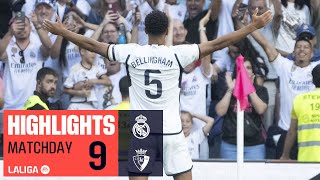 Resumen de Real Madrid vs CA Osasuna 40 [upl. by Hestia]