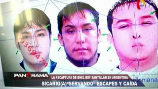 Sicario ‘Servando’ La recaptura de Bhel Boy Santillán en Argentina [upl. by Kort]