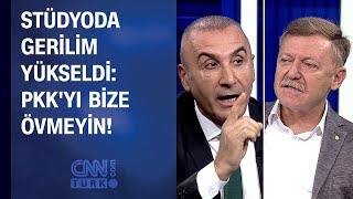 Stüdyoda gerilim yükseldi PKKyı bize övmeyin [upl. by Holland577]