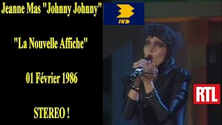 Jeanne Mas quotJohnny Johnnyquot Stéréo FR3 01021986 La Nouvelle Affiche Cannes Midem [upl. by Sida666]