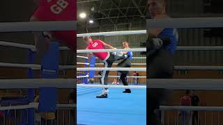 Savate World FInal 2024  M80kg  GBR vs FRA [upl. by Daffy]