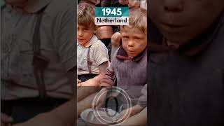 Niederlande nach der Befreiung 1945 WW2 shorts ww2 netherlands kinder hunger history mythen [upl. by Led]