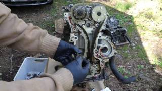 How to replace timing chain Toyota Corolla VVTi engine Years 2000 to 2015 [upl. by Greysun]