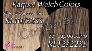 Raquel Welch Color Compare  RL1022SS Iced Cappuccino  RL1222SS SS Cappuccino  TAZS WIG CLOSET [upl. by Genisia]