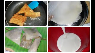 Easy Samosa amp Roll patti No kneading No rolling  Ramazan Recipe for 2021  Jawa Kitchen [upl. by Ailehs580]