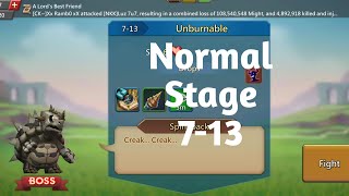 Lords mobile normal stage 713 f2pUnburnable normal stage 713 [upl. by Leland381]