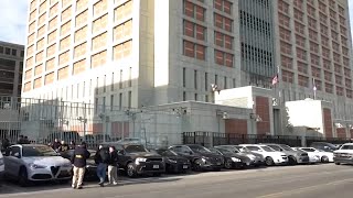 Authorities launch interagency operation at federal jail in New York housing Sean Diddy Combs [upl. by Yarg]