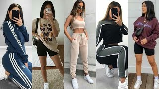 OUTFITS DEPORTIVOS DE MODA PARA MUJER  ROPA DEPORTIVA EN TENDENCIA  LOOKS DEPORTIVOS CASUALES 2021 [upl. by Asuncion]