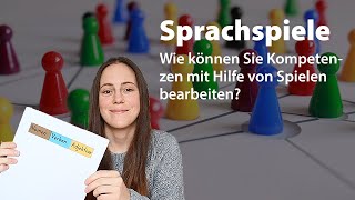 Sprachspiele  Wie können Sie Kompetenzen mit Hilfe von Spielen bearbeiten  Lernprofis [upl. by Rema13]