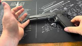 Review of the Tisas 1911A1 Service “cheapest 1911 you can get” [upl. by Ise]