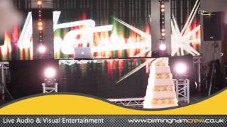 Ultimate LED Split Package  Birmingham Crew DJs amp Events [upl. by Eissat]