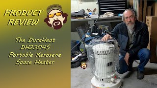 Dura Heat DH2304S Portable Kerosene Heater Review and Howto Operate [upl. by Aidnic291]