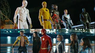 Team Flash VS Eobard Thawne Zoom Savitar Godspeed Final Fight 4K  The Flash 9x13 [upl. by Elias738]