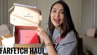 FARFETCH LUXURY TRYON HAUL 2024  THE HOTTEST FERRAGAMO PIECES  AD [upl. by Spanjian]