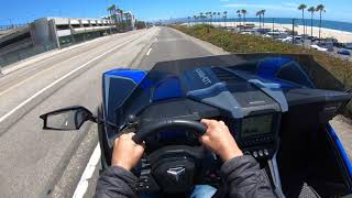 POV Drive in the 2021 Slingshot along the beach  Slingshot [upl. by El92]