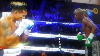 Camara lenta floyd mayweather vs Marcos Maidana [upl. by Adnima]