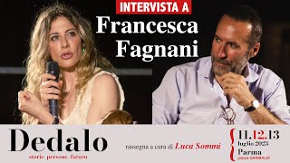 Luca Sommi intervista Francesca Fagnani nella rassegna Dedalo [upl. by Alfie]