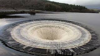 dam reservoir plughole overflow walk 2023 [upl. by Nyre622]